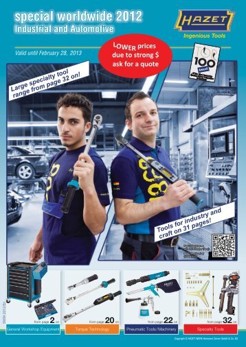 special worldwide 2012 - European Quality Tools