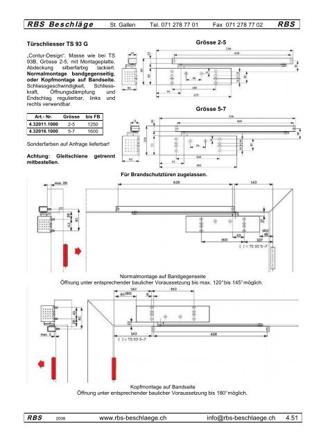 dorma ts 93 - Rbs-beschlaege.ch