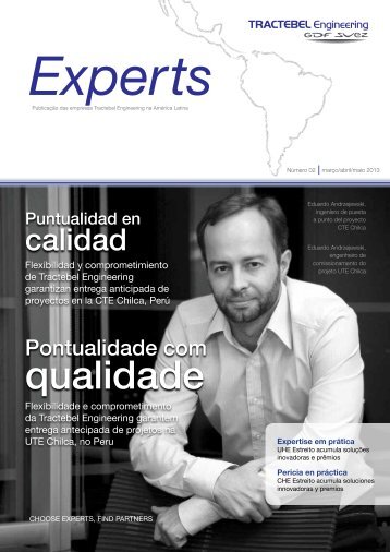 EXPERTS Magazine - 2nd Issue May.2013 - Tractebel Engineering