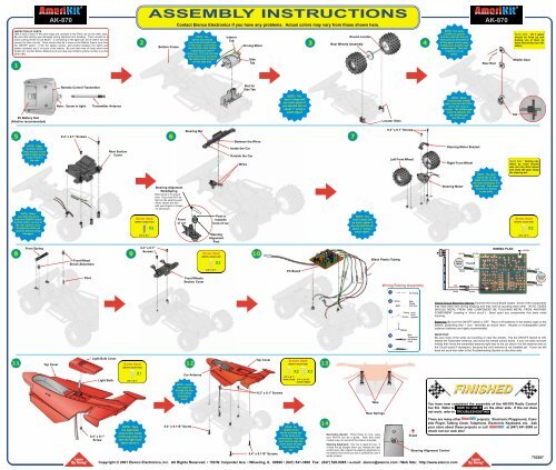 ASSEMBLY INSTRUCTIONS - Carl's Electronic Kits