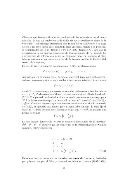 El espacio: De EuclÃ­des a Einstein Roy McWeeny