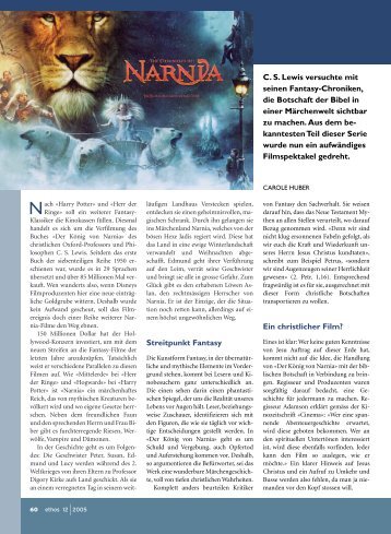 Narnia - Ethos