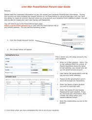 PowerSchool User Guide - Linn-Mar Community School District