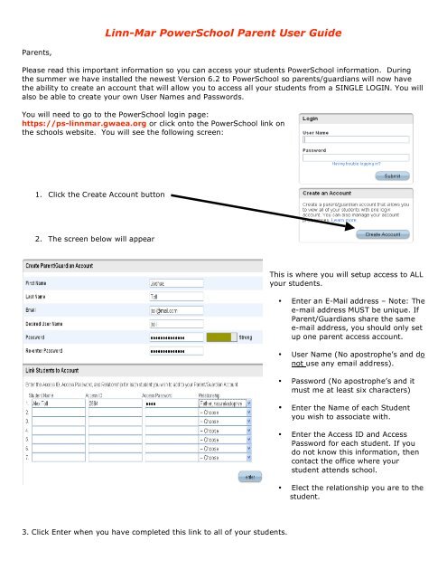 PowerSchool User Guide - Linn-Mar Community School District