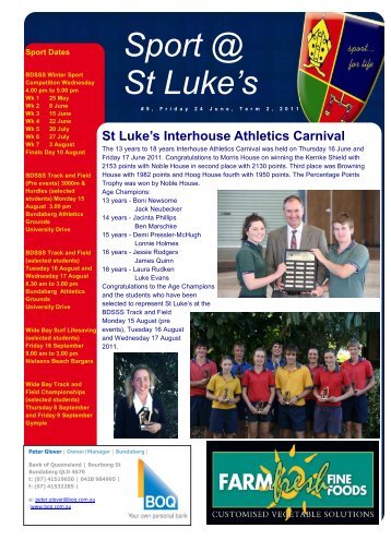 Issue 9 - St Luke's Anglican School