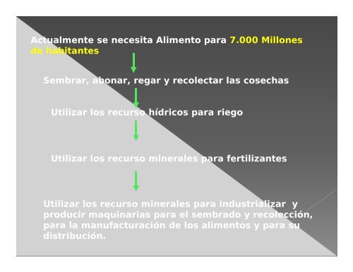 UNIDAD XVIII: Los recursos minerales y rocas