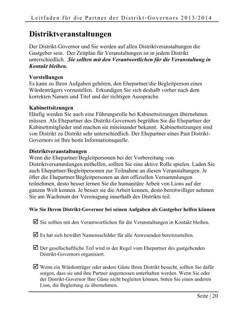 Leitfaden für Ehepartner/Lebensgefährten der Distrikt-Governor ...