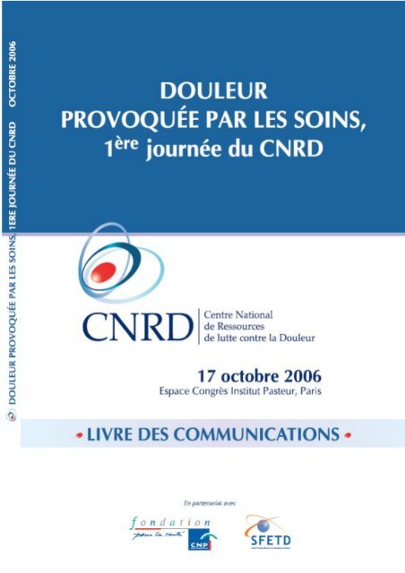 Douleur Provoqua C E Par Les Soins Cnrd