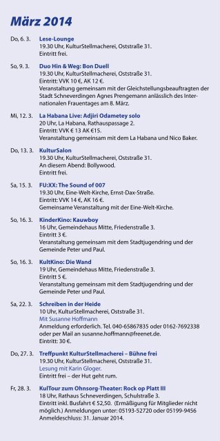 gibt's das aktuelle Programmheft zum Downloaden - Kulturverein ...