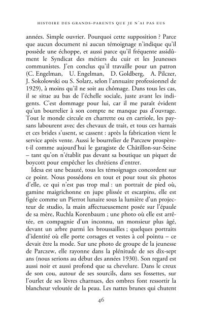 Histoire des grands-parents que je n'ai pas eus - Seuil