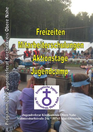Jugendreferat Kirchenkreis Obere Nahe Vollmersbachstraße 24a ...