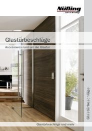 GlastÃƒÂ¼rbeschlÃƒÂ¤ge - NÃƒÂ¼ÃƒÂŸing GmbH