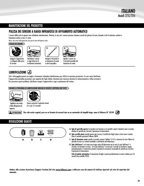 Manual de usuario - Fellowes