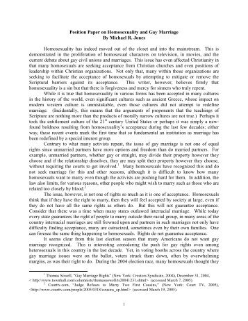 gay marriage position essay research paper example same sex marriage essay words pages essay in sociology