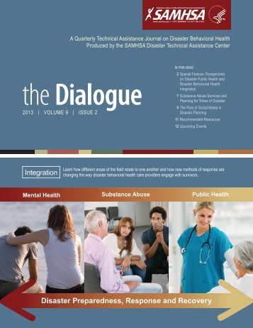 Dialogue - Substance Abuse and Mental Health Services ...