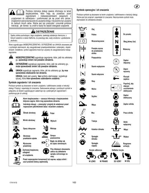 Instruction Book - Snowthrower Model 6210701x54NA ... - Canadiana