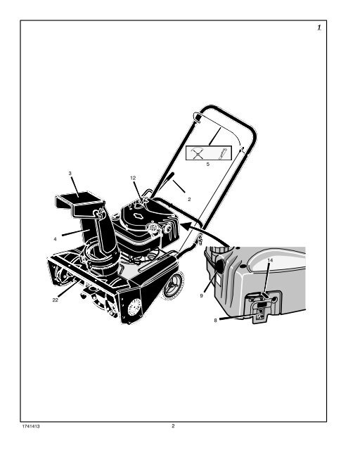 Instruction Book - Snowthrower Model 6210701x54NA ... - Canadiana