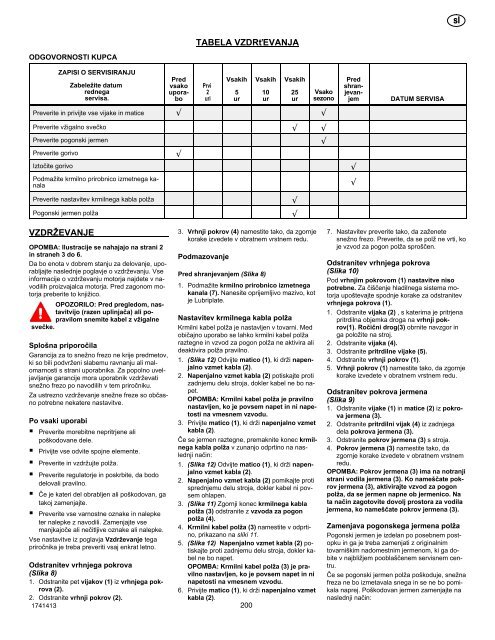 Instruction Book - Snowthrower Model 6210701x54NA ... - Canadiana