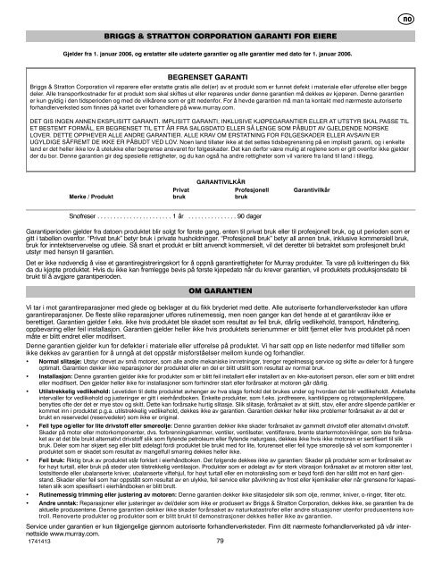 Instruction Book - Snowthrower Model 6210701x54NA ... - Canadiana