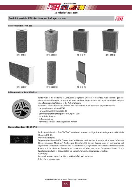 04 Technische Preisliste 2011 - Felderer