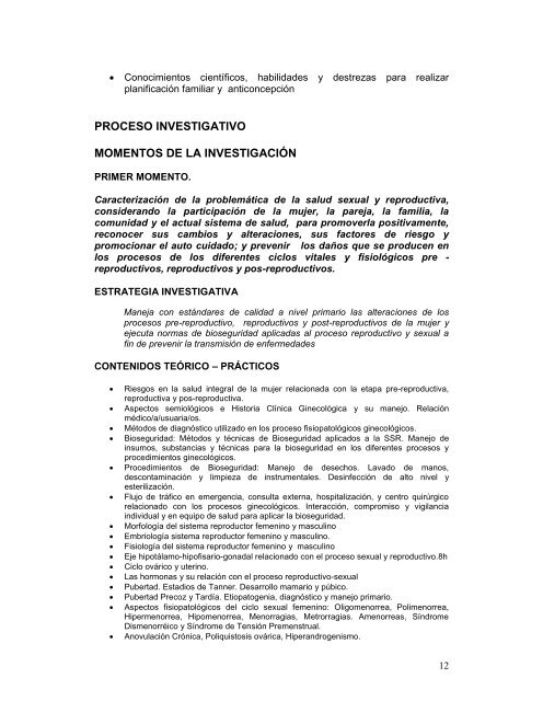 âSALUD SEXUAL Y REPRODUCTIVAâ - Universidad Nacional de Loja