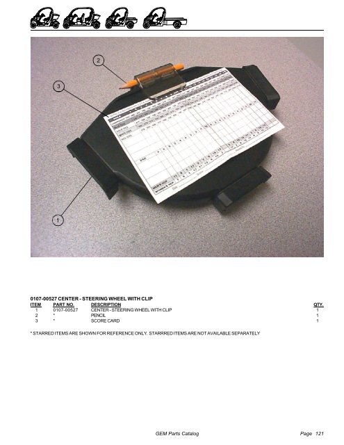 2002-2004 Parts Catalog - Go Auto Electric