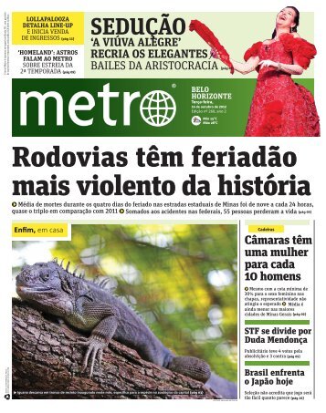 Rodovias tÃƒÂªm feriadÃƒÂ£o mais violento da histÃƒÂ³ria - Metro