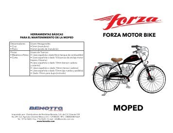 Forza motor bike moPeD - Benotto