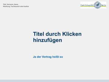 Titel durch Klicken hinzufügen - FSI Informatik - Spline