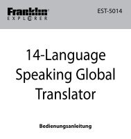 14-Language Speaking Global Translator - Pro-Idee GmbH & Co. KG