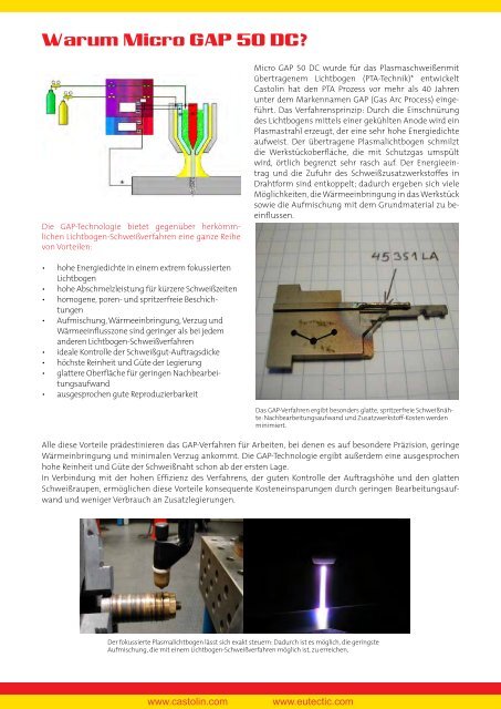 la s m a e c h - Castolin Eutectic