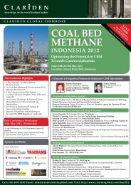 coal bed methane indonesia 2012 - Clariden Global