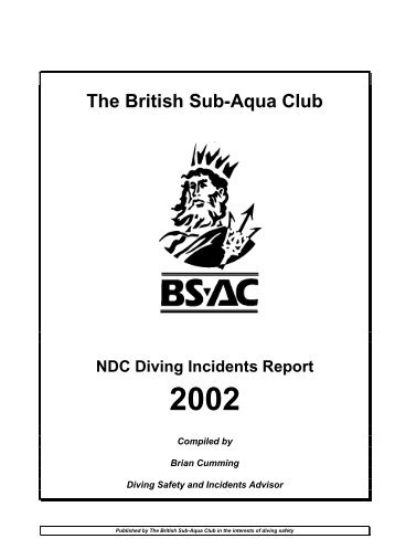 The British Sub-Aqua Club - Pritz Tauchsport