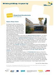 Siegerland-Grundschule 05G06 - Berlin - Ganztägig Lernen
