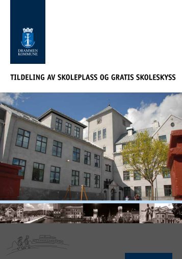 kommunal brosjyre om tildeling av skoleplass og skoleskyss