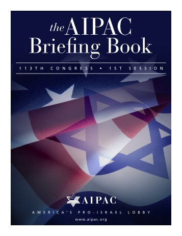 2013 Briefing Book - Print Version - Aipac