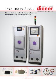 Prospekt TETRA 100 - Diener electronic GmbH + Co. KG