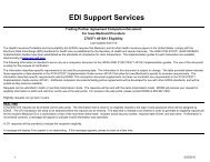 EDI Support Services - Electronic Data Interchange