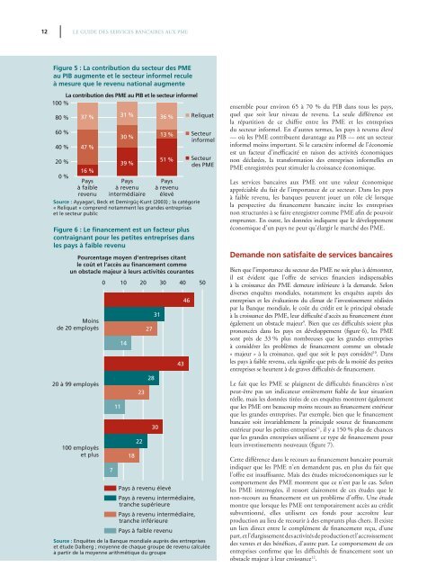 Le Guide des services bancaires aux PME - IFC