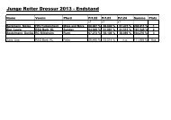 JR Dressur 13 - Turnierservice Muthweiler