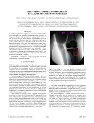 multi-view stereo reconstruction of total knee replacement from x-rays