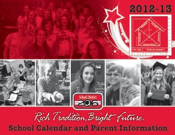 to view the 2012-13 School Calendar and Parent Information ...