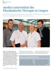 medico unterstÃƒÂ¼tzt die Physikalische Therapie in Lingen