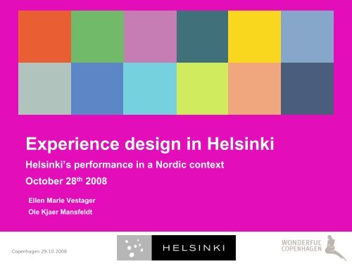 Experience Design in Helsinki -slideshow 28.10.2008, pdf-file, size ...