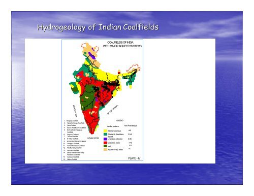 Hydrogeology of Indian Coalfields - Office of Fossil Energy