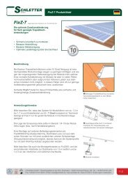 FixZ-7 Produktblatt - Aees Solar