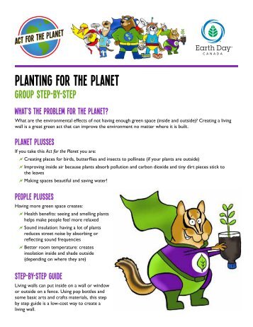 PLANTING FOR THE PLANET - EcoKids