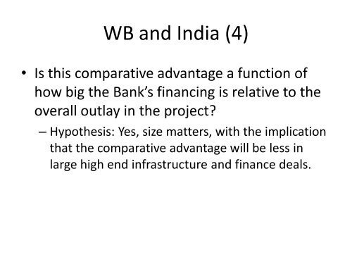 Transition from IBRD-IDA Blend to IBRD-only: Issues ... - Ravi Kanbur