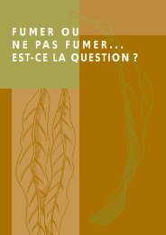 Fumer ou ne pas fumer... Est-ce la question - Direction gÃ©nÃ©rale de ...