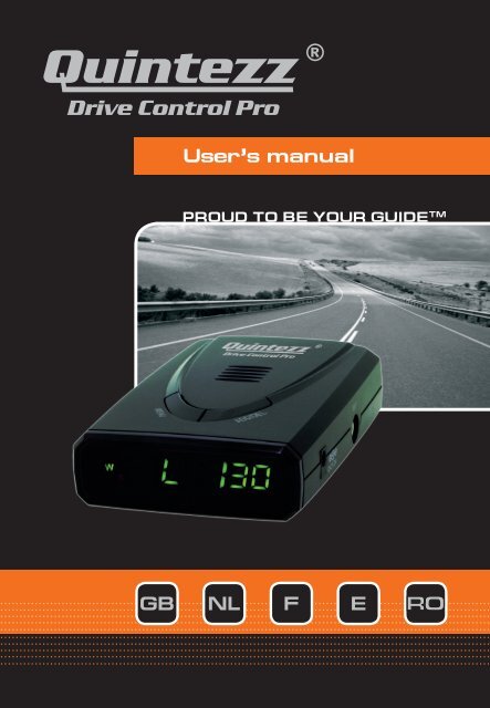 Drive Control Pro manual GB - Quintezz